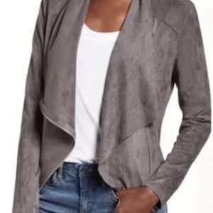 Women's Gray Suede Jacket